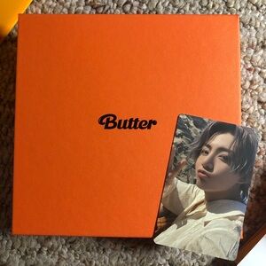 BTS Butter PTD Jungkook official kpop album & photocard